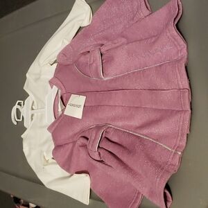 Savannah 3 pc outfit 💖dress jacket , long sleeve top & leggings